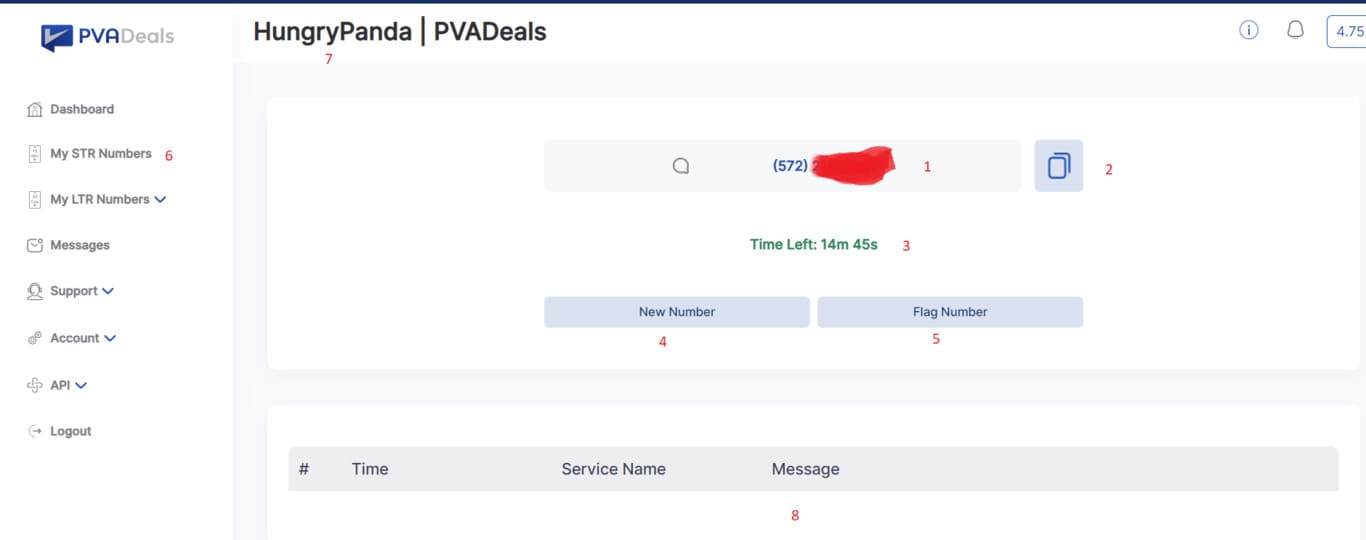 how to get non voip number from pvadeals 6