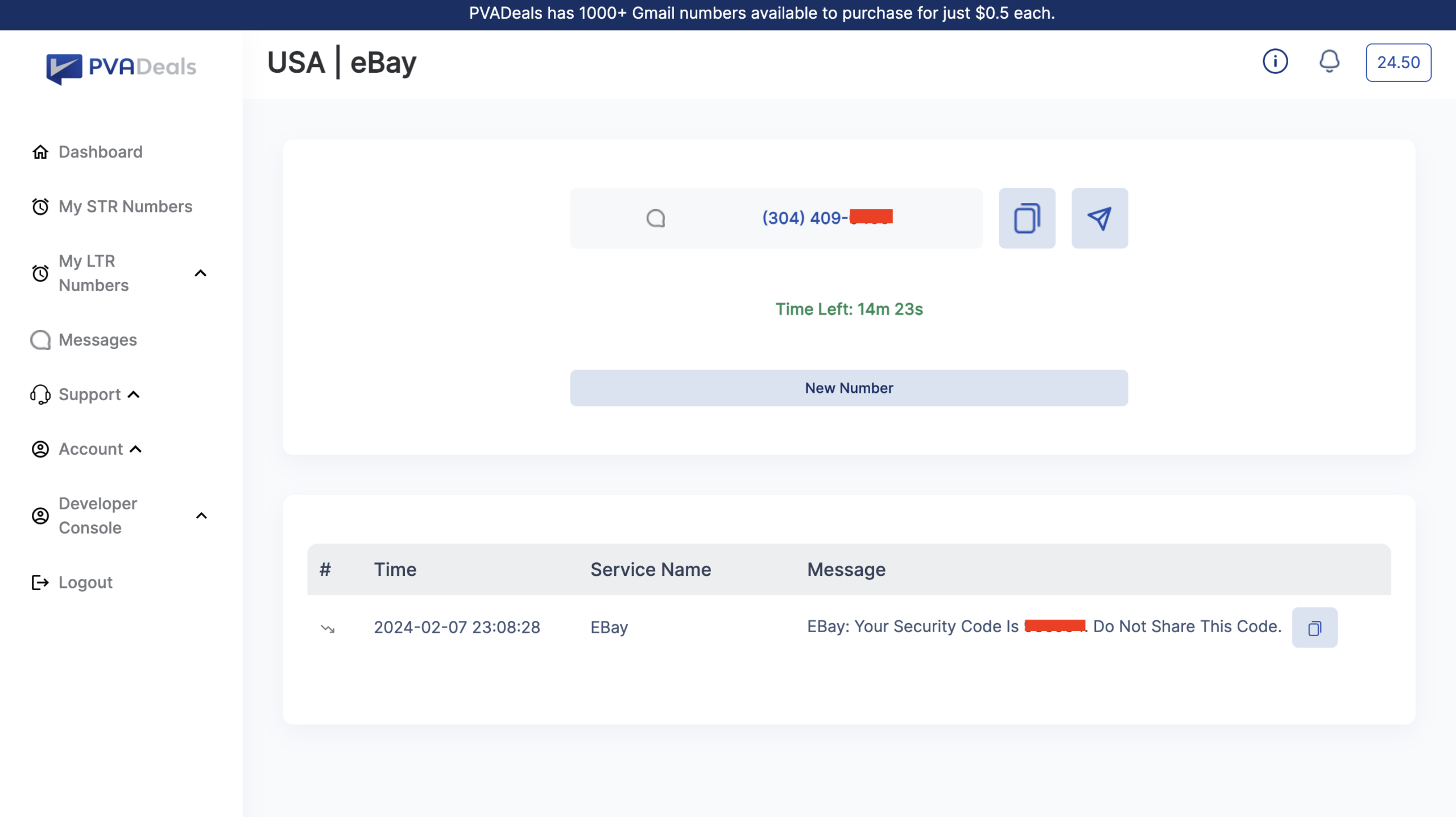Bypass ebay phone verification