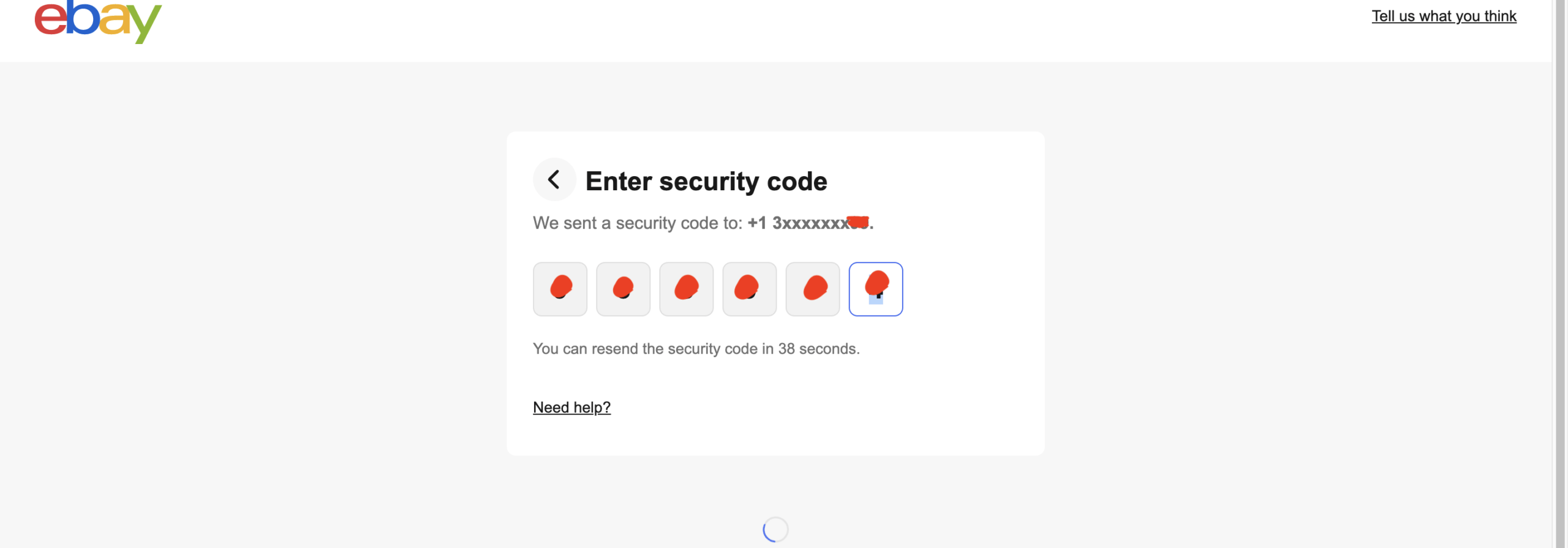 Bypass ebay phone verification