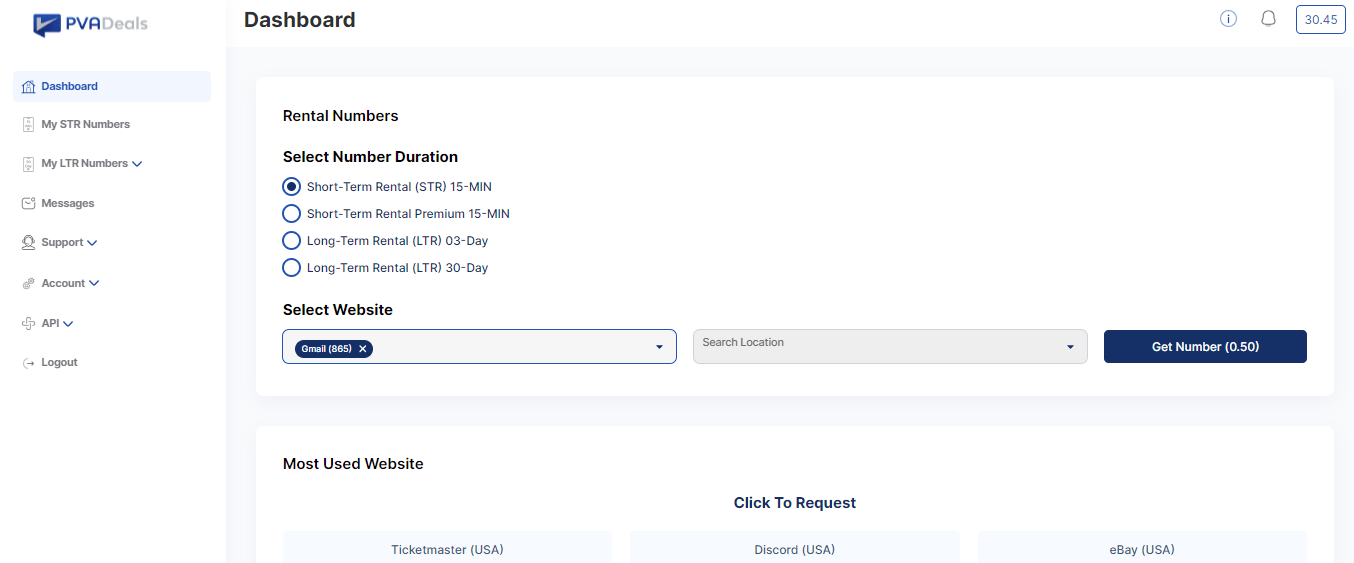 temp number for gmail verification