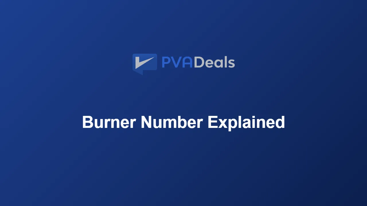 Burner numbers explained