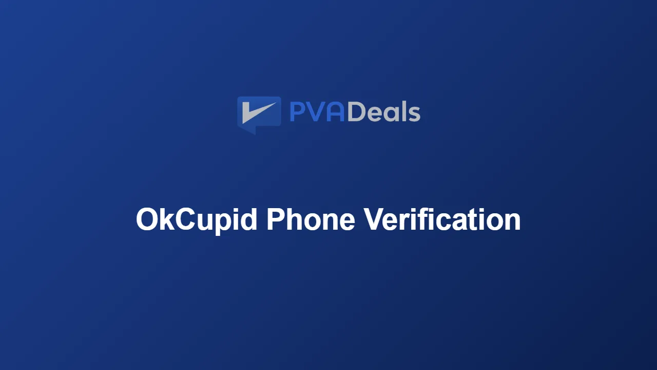 OkCupid phone verification