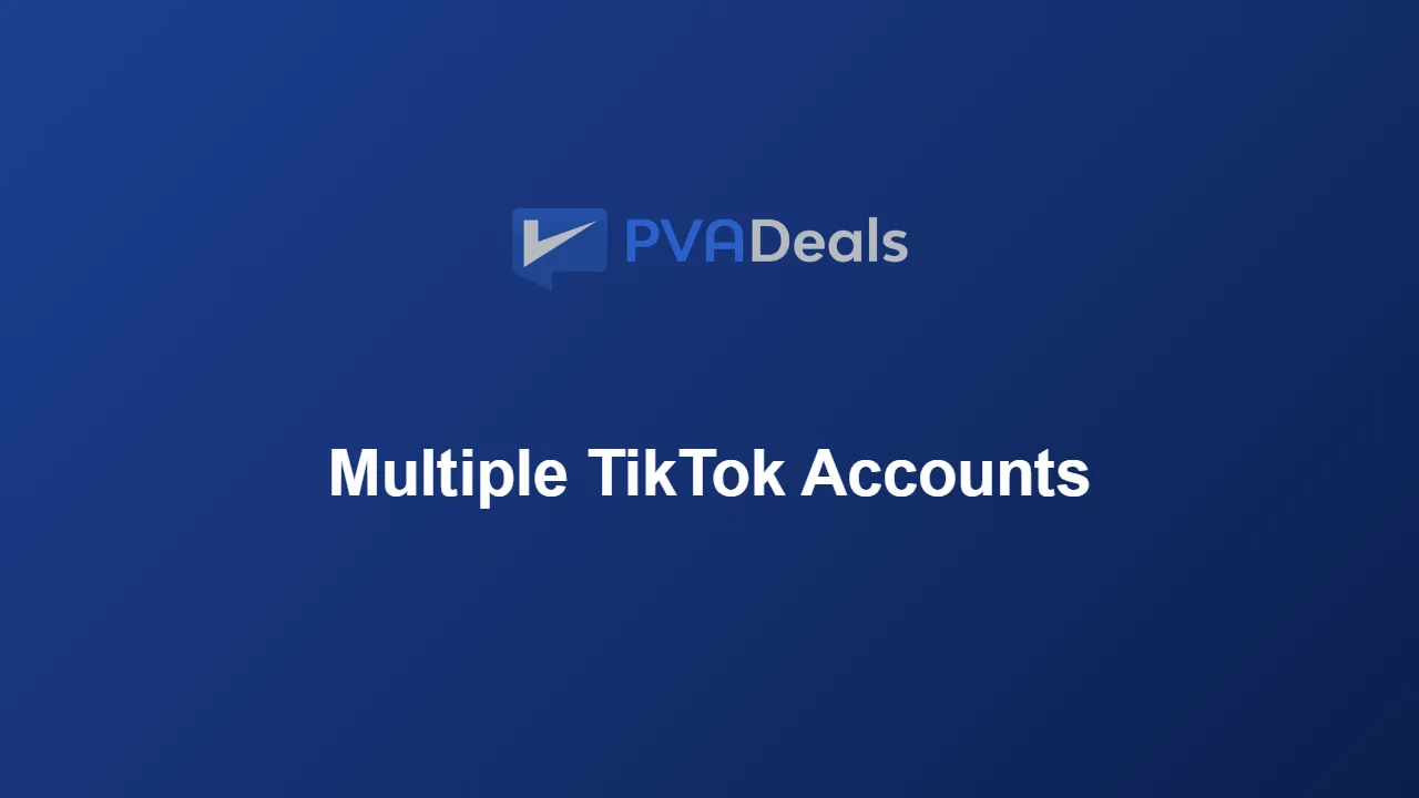 How many TikTok accounts you can have